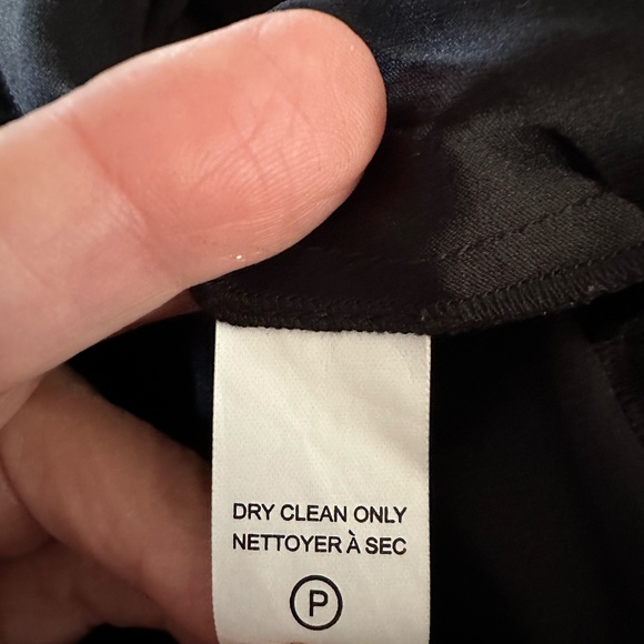 Ramy Brook Stretch Silk Allyn Paperbag Waist, Cropped Pants - Picture 11 of 12